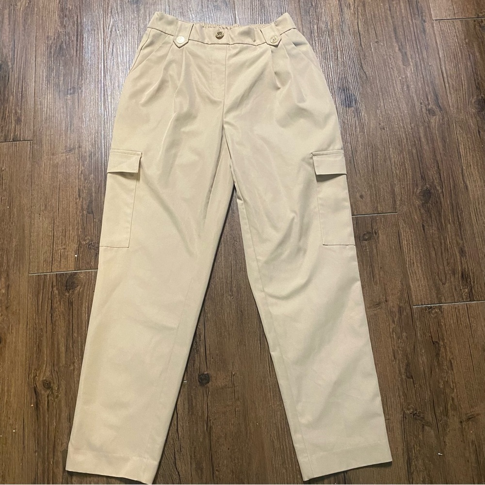 Ann Klein cargo Tan  Pants XS